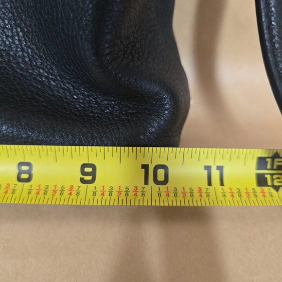 Kate Spade Black Pebbled Leather Crossbody Bag Zip Top Shoulder Purse - Picture 4 of 13